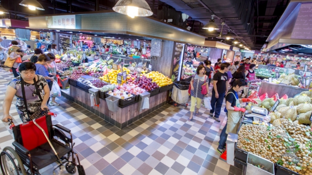 現時本港街市空置率高。資料圖片 現時本港街市空置率高。資料圖片