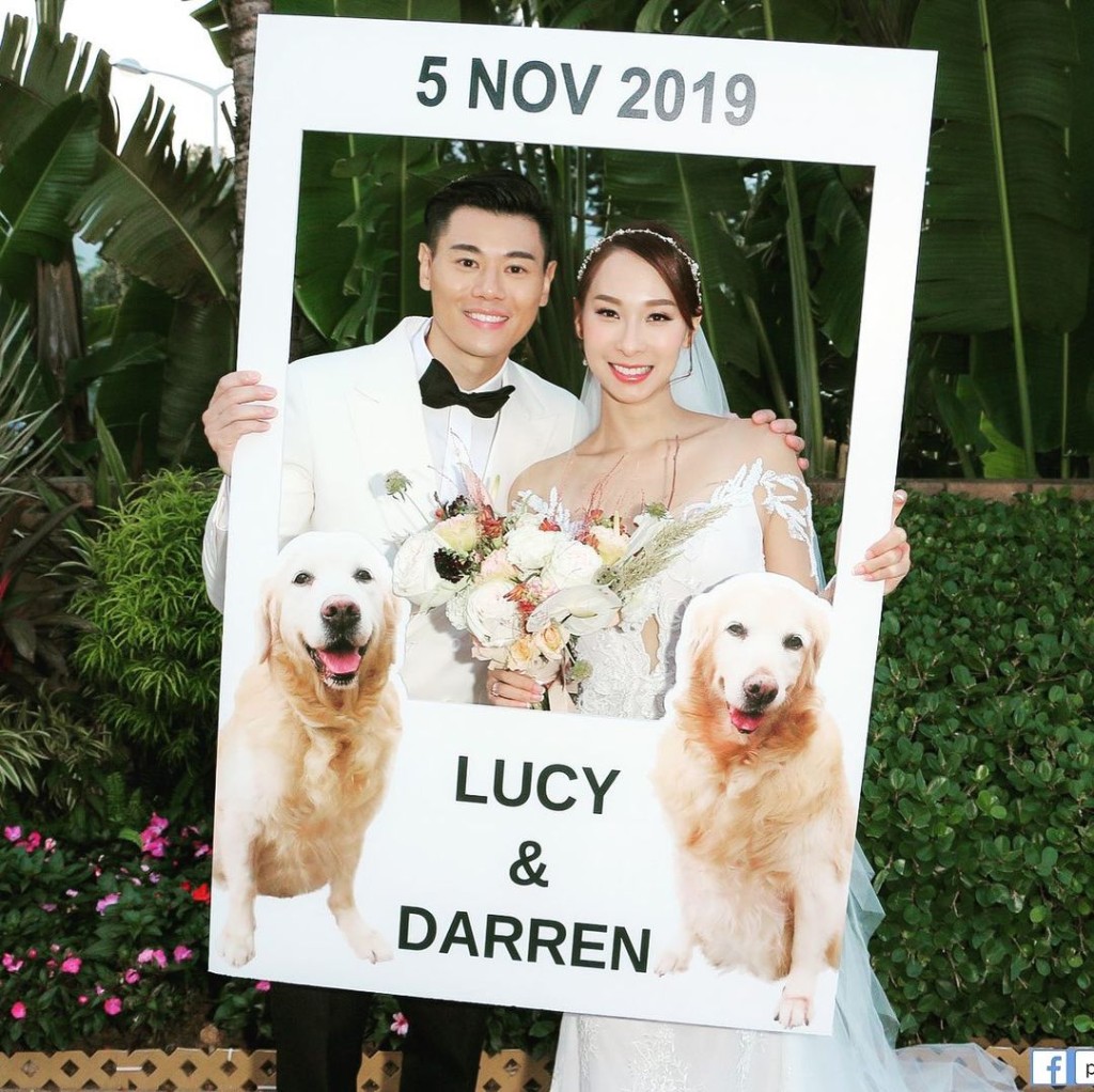 李旻方2019年與黃耀英結婚。