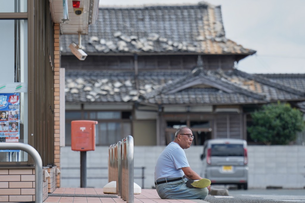 專家指，熊本地震後當區有機會再發生7.3級地震。美聯社