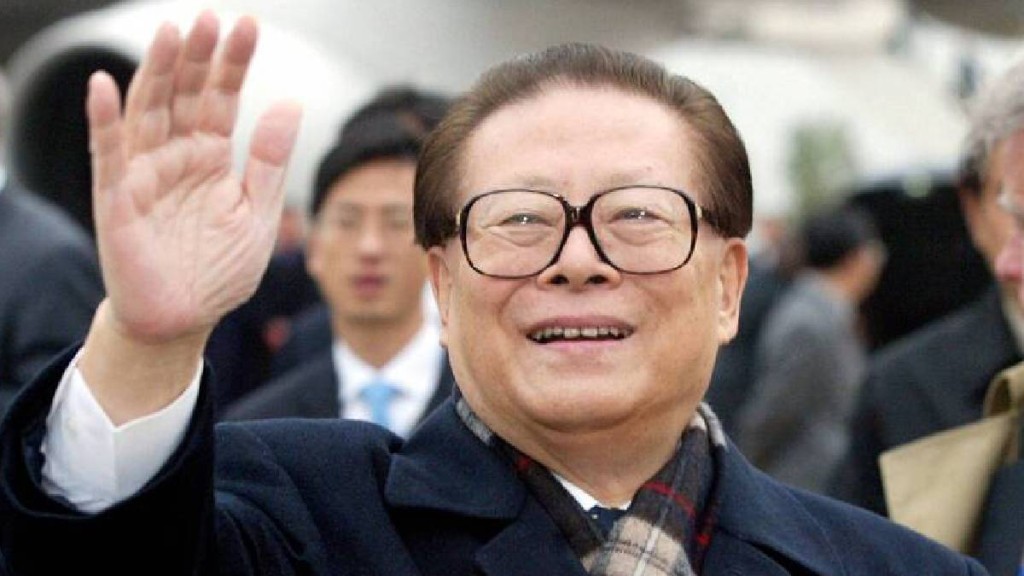 江澤民誕辰100周年，官媒緬懷其功績。路透社
