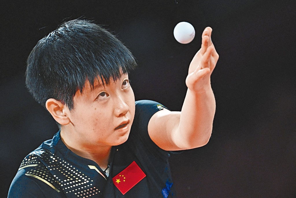 中国乒乓球女将孙颖莎对伊藤美诚往绩占优。