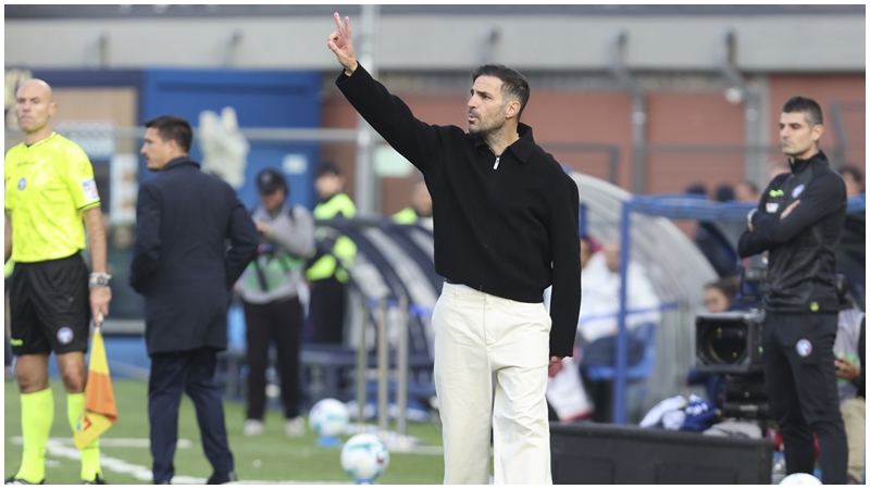 法比加斯领导的科木今季联赛只曾一败。AP