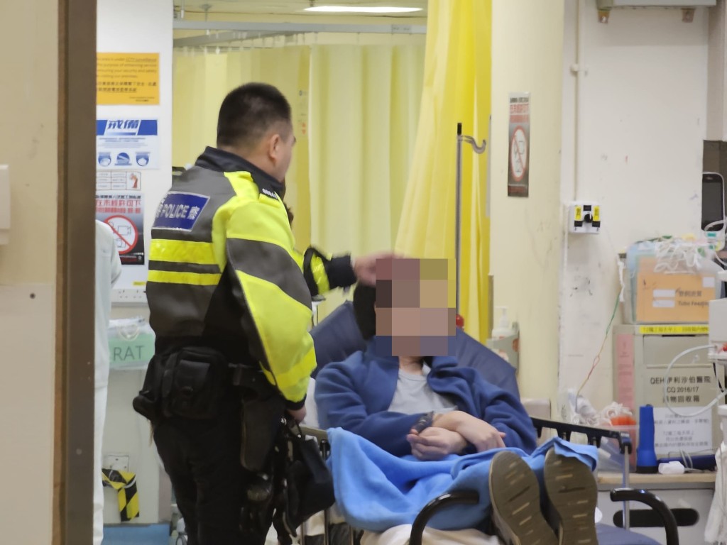 男子報稱胸口痛，送院治理。