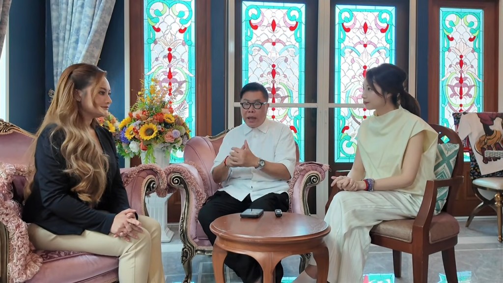 Mor Plai指香港不會有大型天災。 Mor Plai指香港不會有大型天災。
