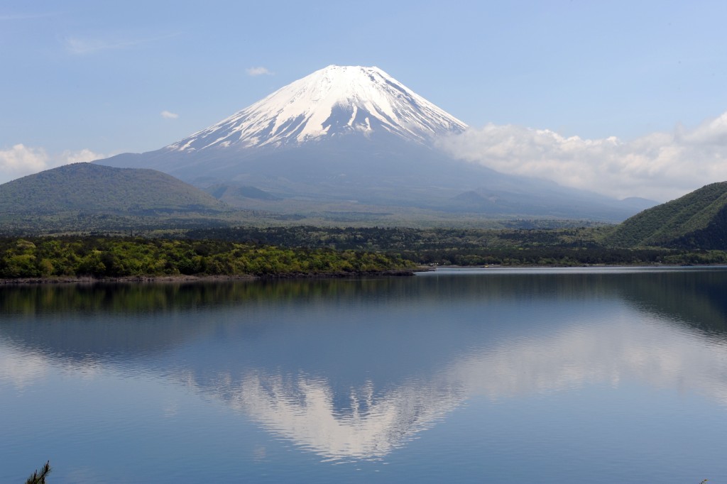 富士山是日本著名景點。