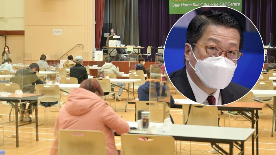 陳積志指居安抗疫熱線正持續優化。資料圖片