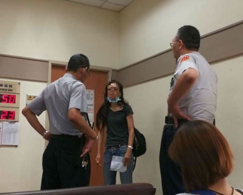 美國返台女子在醫院鬧事。爆料公社圖片