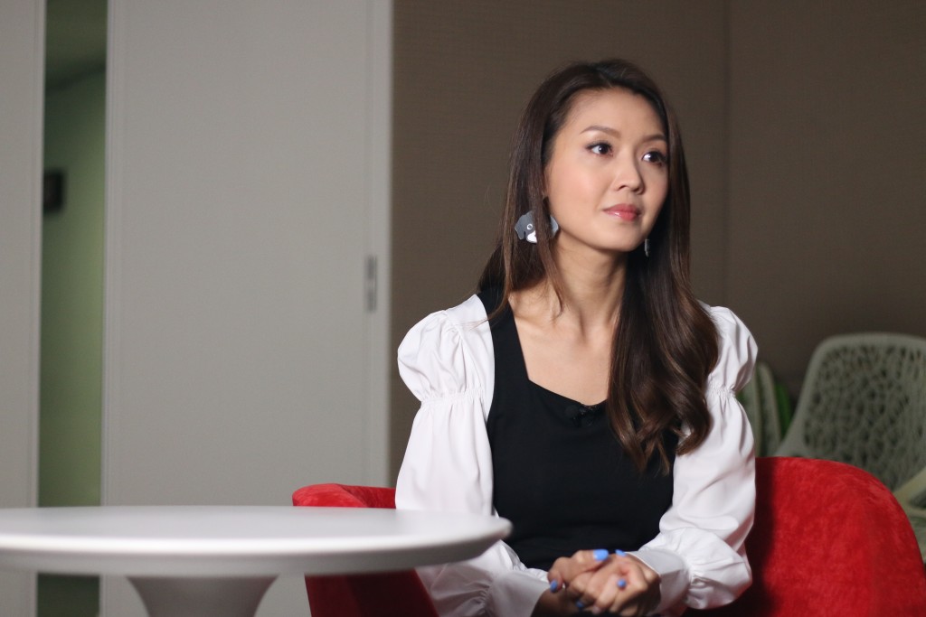 陳庭欣強調工作同感情分得好開,就算結咗婚都要工作。