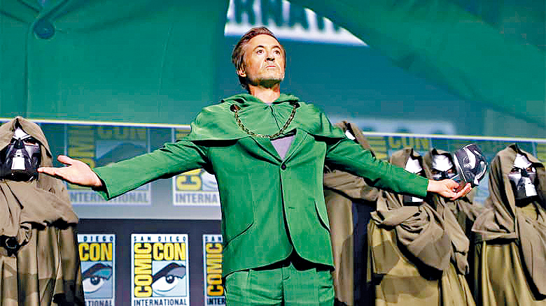 RDJ末日博士取代征服者康成大反派。
