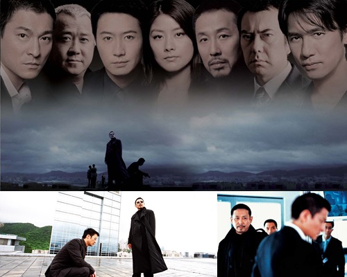 陈道明曾与黎明、刘德华等合演《无间道3》。