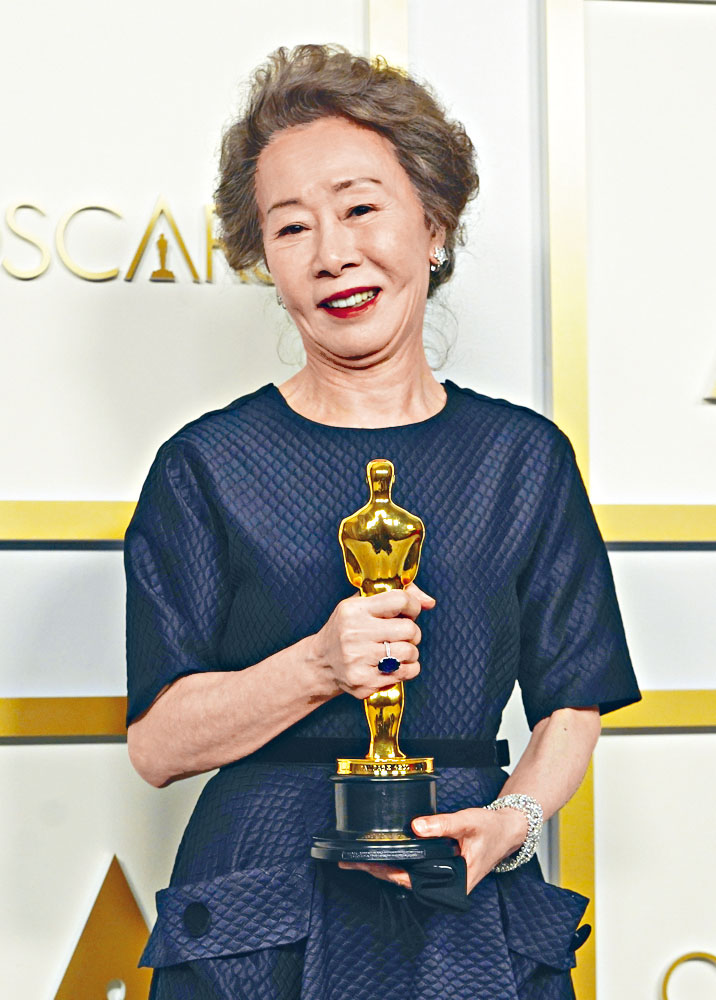 尹汝贞上月夺奥斯卡最佳女配角后，击败众男神成5月份最高评价演员。