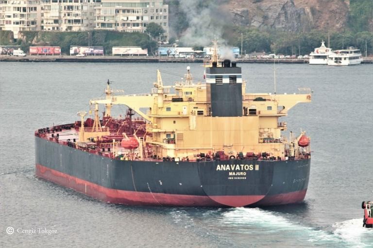 中国油轮「黄埔号」在红海遭也门胡塞武装用导弹攻击。Ｘ