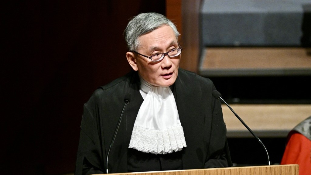 張舉能4.12率團訪問重慶和貴州  將與內地法官交流。資料圖片