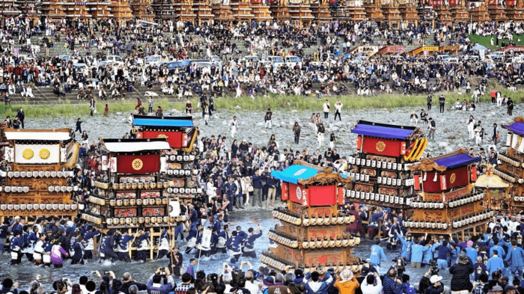 「西條祭」是日本愛媛縣西條市的傳統秋季盛事。shikoku tourism