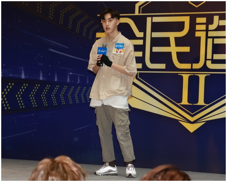 即場公開面試的參賽者張子衡。