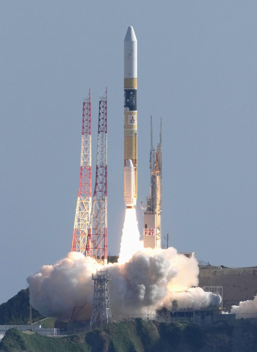 SLIM探測器成功進入軌道，發射任務取得成功。路透社