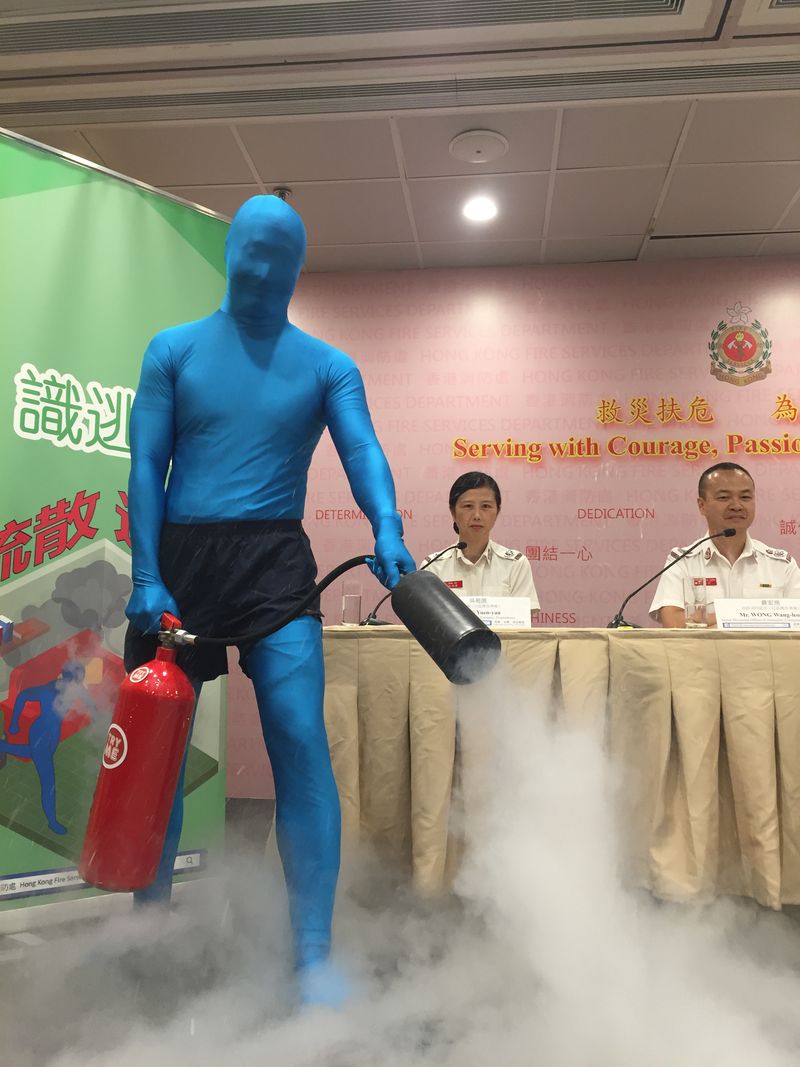 消息吉祥物「任何仁」。資料圖片