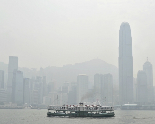 本港空氣質素轉差。資料圖片