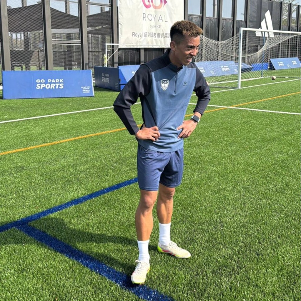 「阿凱」已出席新東家的操練。東區官方圖片