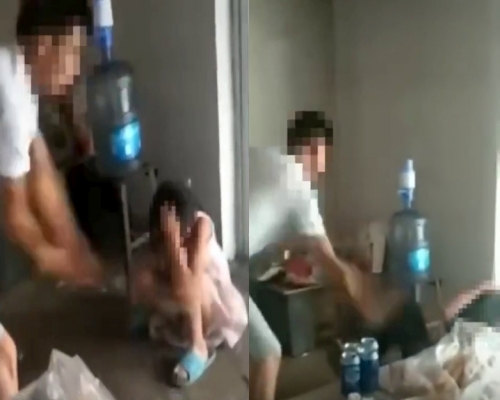 男子強逼兒女互拍被毆影片給要離婚的妻子看。(網圖)