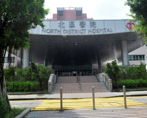 警員送北區醫院治理。資料圖片
