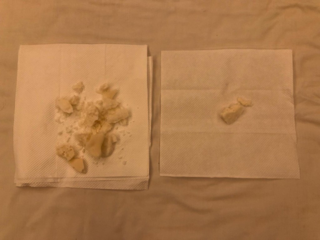 行動中檢獲的證物。