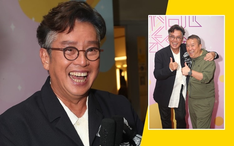 阿倫指志偉現在責任感很重,又笑對方是「TVB八公」,經常每事問。