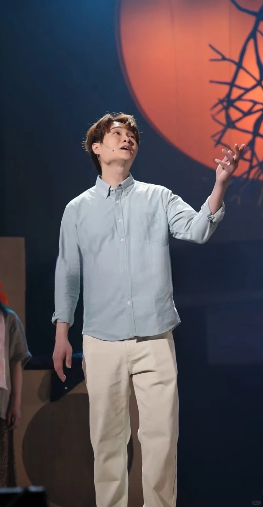 Hubert事前花了很多苦功排練，壓力大到爆煲。