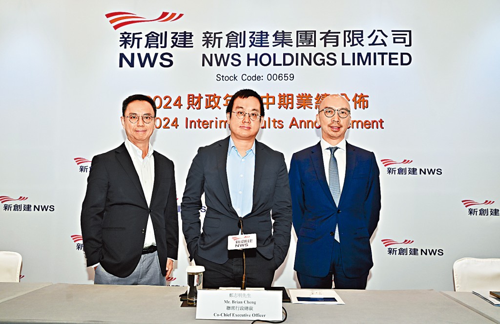 新創建聯席行政總裁 鄭志明稱其管治心態是「實事求是、對事不對人」。