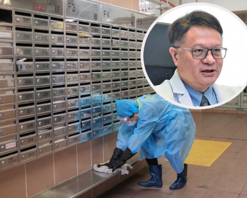 許樹昌認為瀝源邨大廈公共設施有機會傳染病毒。 資料圖片
