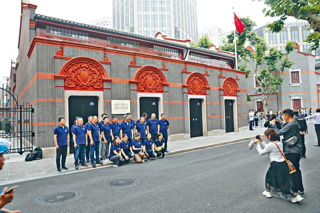 ■中共一大紀念館昨日開館。