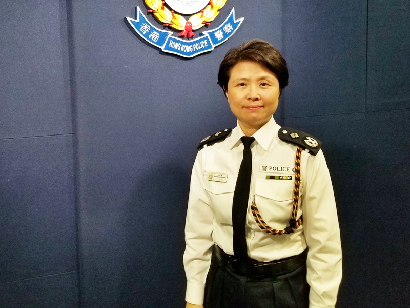 林鄭月娥指劉賜蕙(圖)在警隊服務長達35年,表現出卓越的領導才能、專業能力和堅毅精神。資料圖片