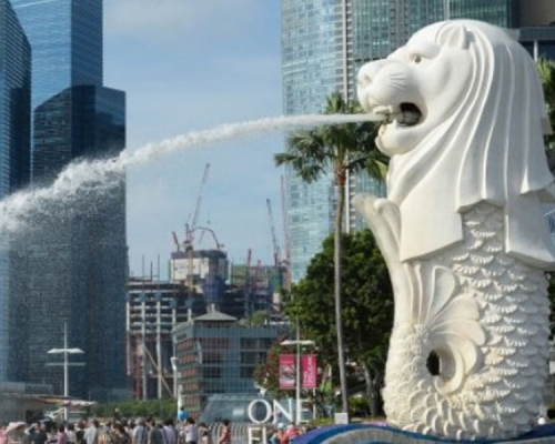 新加坡重新規劃開發聖淘沙島，將拆除島上魚尾獅。AP