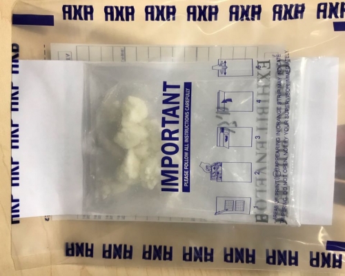 警方檢獲的證物。