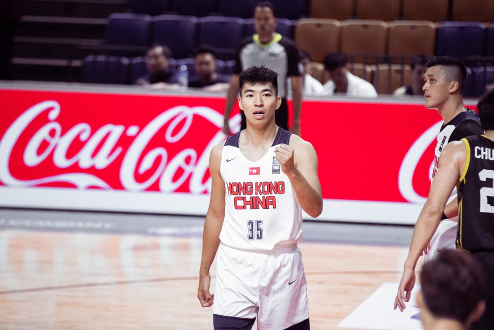 香港男子籃球隊成員葉耀邦。FIBA圖片