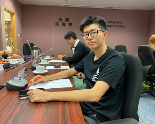 洪駿軒被裁定非妥為當選。洪駿軒FB圖片