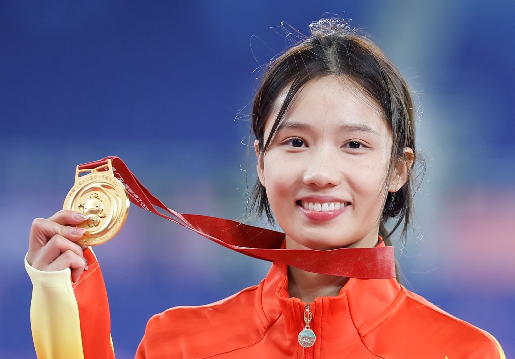邵雨琪獲得冠軍。 新華社