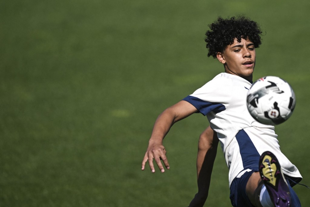 小C朗前途無可限量。法新社