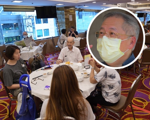 張宇人冀維持食肆四人一枱。