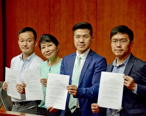 議會陣線議員去信議員個人利益監察委員會，投訴何君堯漏報利益。