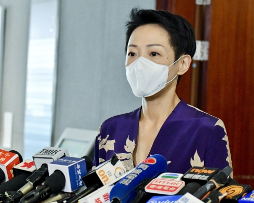 陳淑莊說,事前完全無收過這些組織要解散的消息。 資料圖片