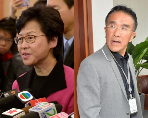 田表示，沒說年輕人支持度要林鄭做到「反超前」或「追平」，只要收窄已可以。
