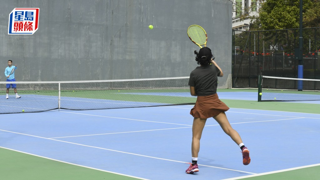 康文署嚴打網球場「炒場黨」。資料圖片  