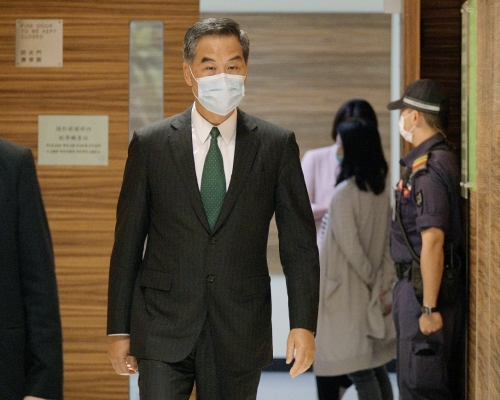 梁振英認為，如果法官允許被告保釋而被告潛逃，法官明顯是錯。資料圖片