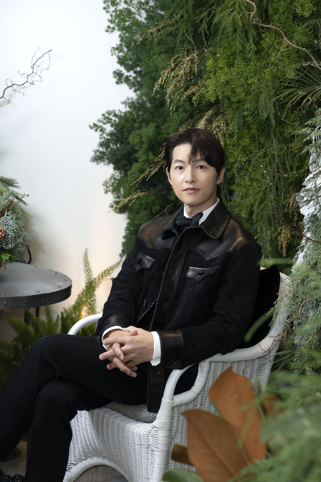 11月20日，韩国男神宋仲基来港出席Ralph Lauren纪录片首映礼。