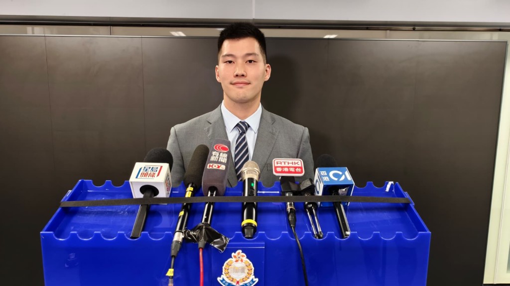 西區警區重案組高級督察郭愉勤交代案件。黃文威攝
