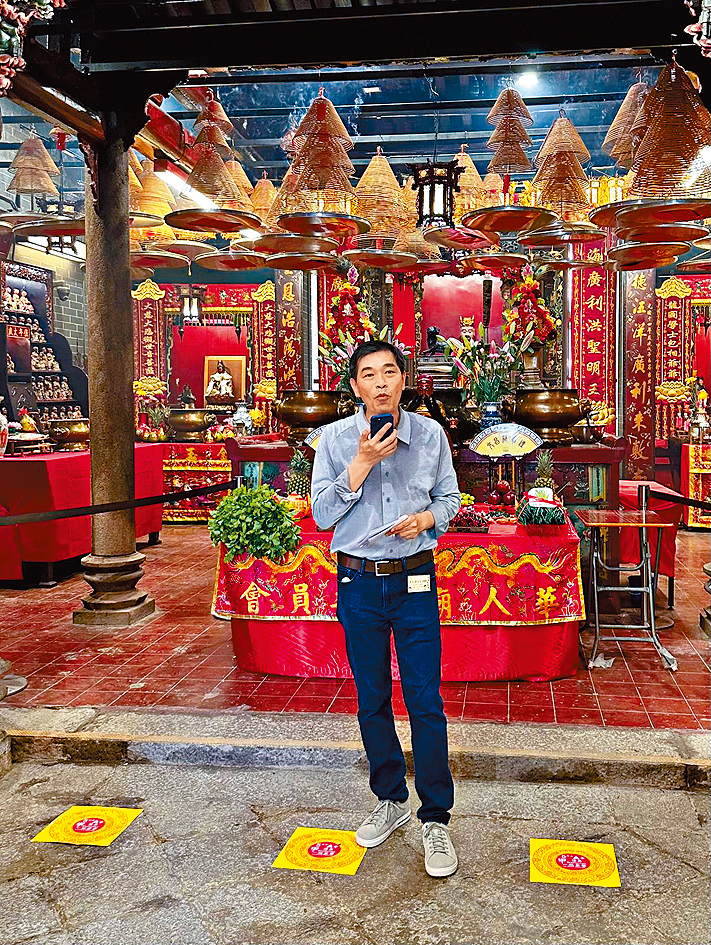 華人廟宇委員會財務及管理小組主席黃光耀。