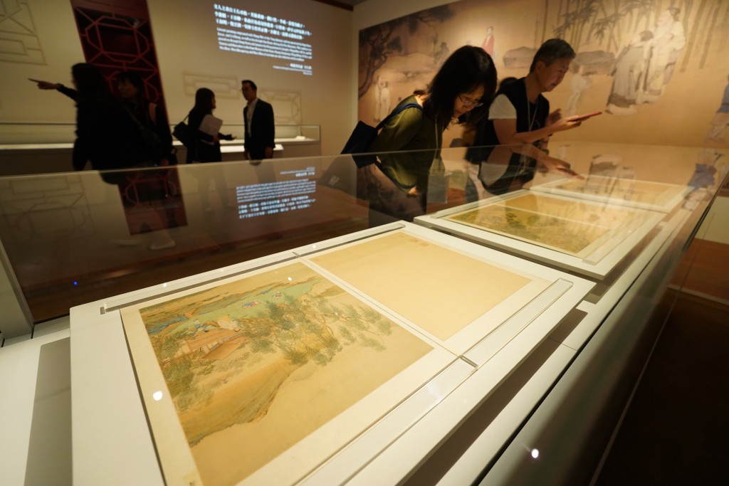 81件藏品首度在北京故宮以外地方展出。葉偉豪攝
