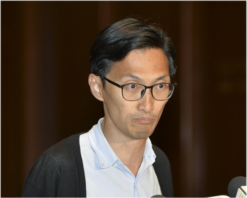 朱凱廸強調從無主張「香港獨立」,也無公投想法。資料圖片