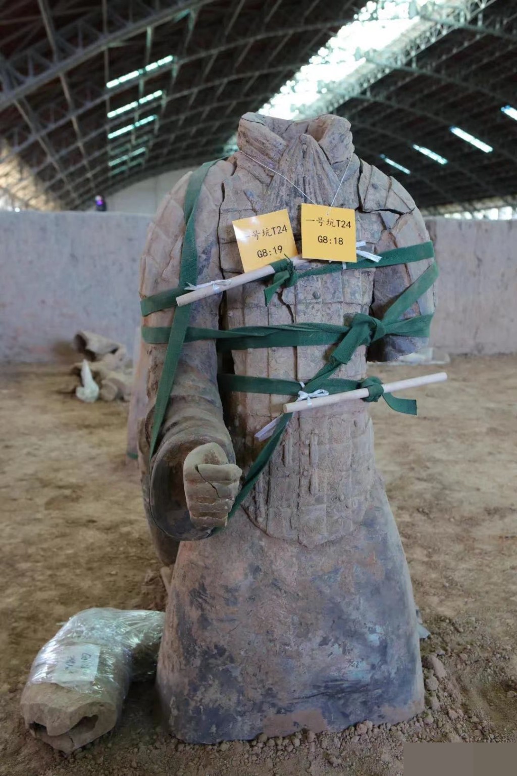 出土的陶俑彩繪保存狀況較好。互聯網圖片